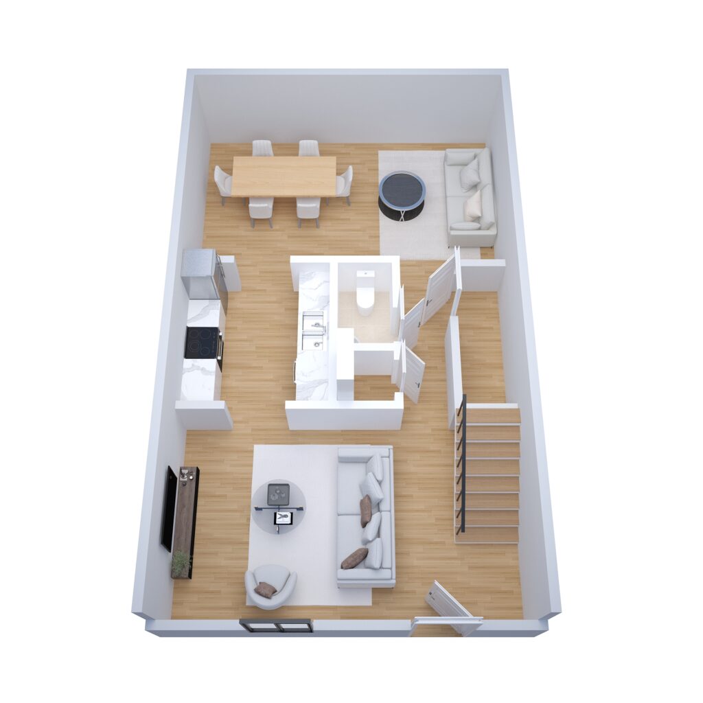 Avalon Townhome 2 Bed First Floor Plan